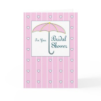 3979 bridal shower umbrella invitation