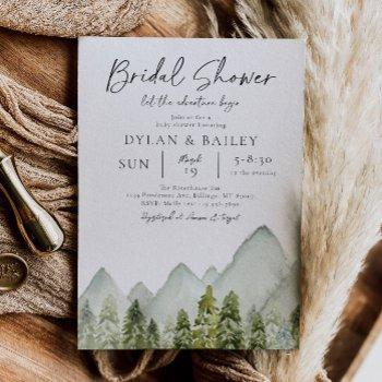 adventure bridal shower invitation