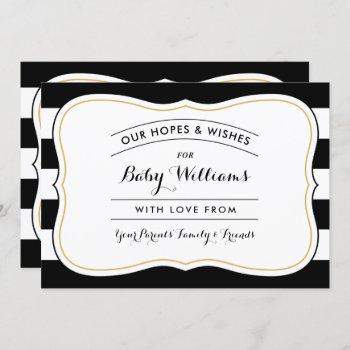 advice & wishes for cards baby or bridal shower