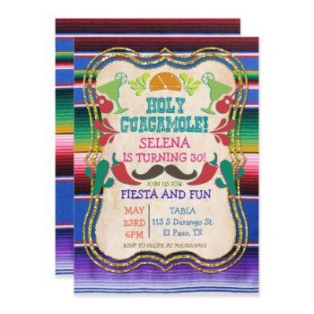 any event - mexican fiesta party invitation
