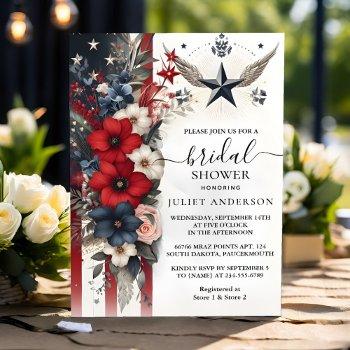 army war marine tactical military bridal shower invitation