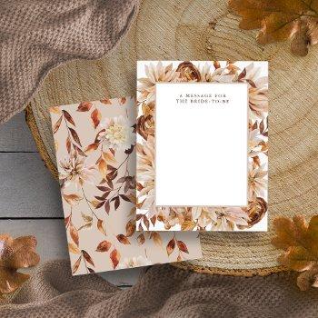 autumn message card