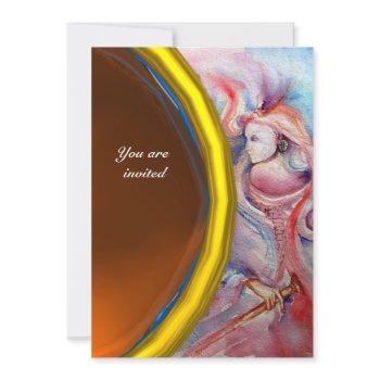 avalon , gem orange invitation