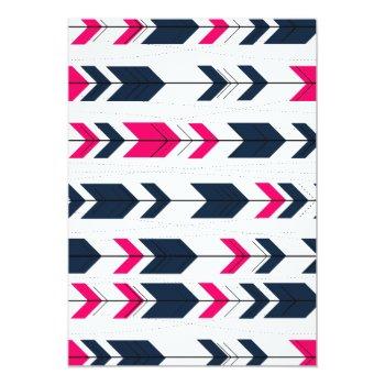 Aztec Arrows Pattern Front View