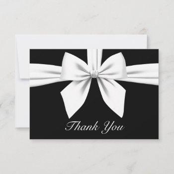 black elegant tiffany fancy party stationery thank you card