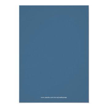 Blue And Gray Plaid Winter Bridal Shower Invitatio Invitation Front View