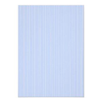 Bon Jour Be Be French Toile Blue Baby Shower Enclosure Card Front View