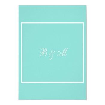 Bride & Co Wedding Suite Elegant Reception Enclosure Card Front View