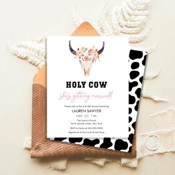 budget holy cow western cowgirl bridal shower