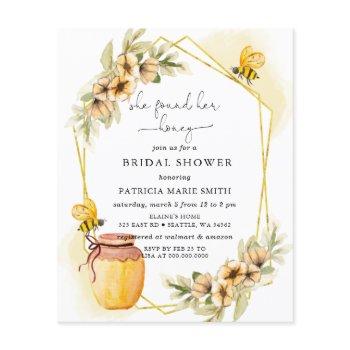 budget she found her honey bee bridal shower