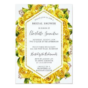 Budget Yellow Rose Front View