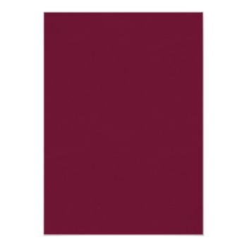 Burgundy Floral Bridal Shower Brunch Invite Gold Front View
