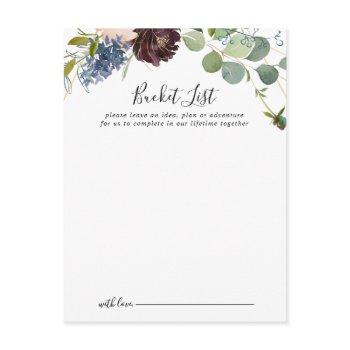 burgundy gold geometric wedding bucket list cards