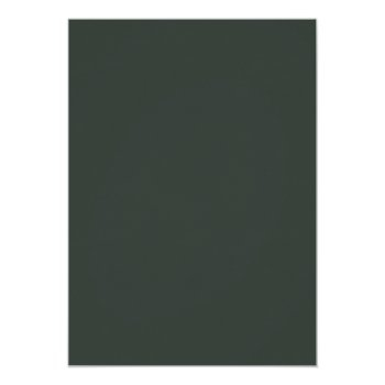Burgundy Orange Floral | Green Rsvp Card Front View