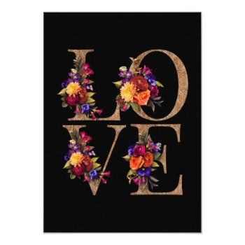 Burgundy Red Purple Orange Floral Front View
