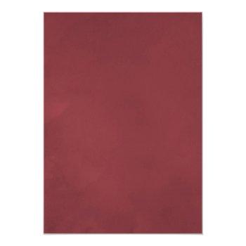 Burgundy Wine Red Floral Virtual Front View