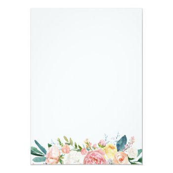 Change Plans Budget Bridal Floral Virtual Shower Front View