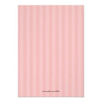 Chic White Modern Bridal Shower Invite Front View