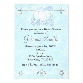 cinderella baby shower invitations