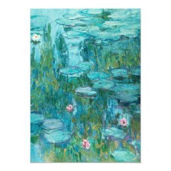 Claude Monet Water Lilies Front View