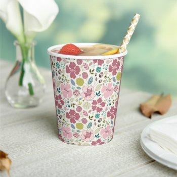 corn flower pink paper cup