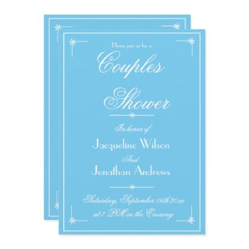 couples shower spring summer name date rsvp        invitation