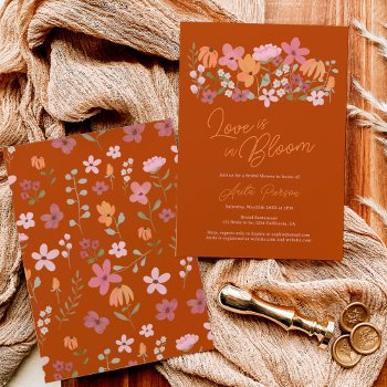 Cute Boho Meadow Little Wildflower Front View