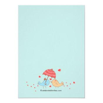 Cute Love Birds Front View