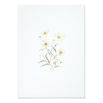 Daisy Boho Wildflower Rustic Front View