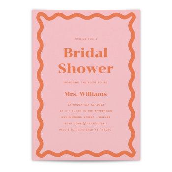 daisy bridal shower invitation