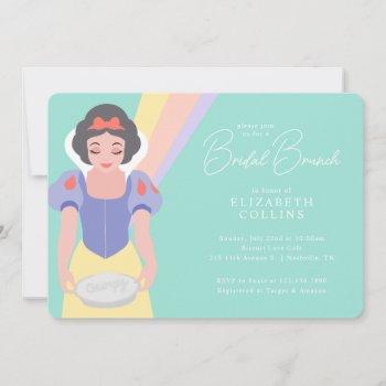 disney princess snow white | bridal brunch invitation