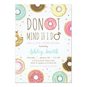 Donut Mind If I Do Front View