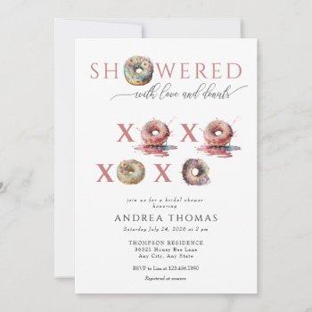 donuts | bridal shower invitations