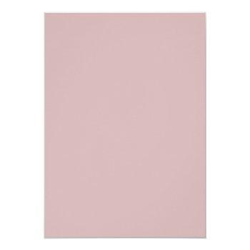 Dusty Rose Floral Elegant Minimal Bridal Shower Invitation Front View