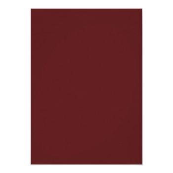 Elegant Burgundy Floral Please Bring A Recipe Enclosure Card Front View