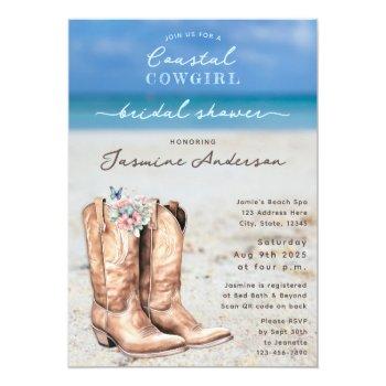 Elegant Coastal Cowgirl Beach Front View