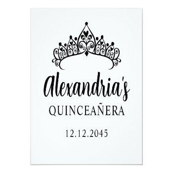 Elegant Crown Tiara Princess Name Quinceanera Wax Seal Stamp Front View