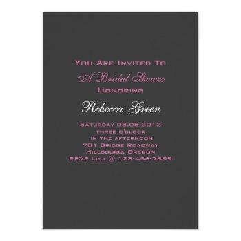 Elegant Lace Beige Vintage Bridal Tea Party Invitation Front View