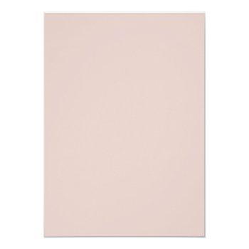 Elegant Magnolia | White And Blush Wedding Advice Card Front View