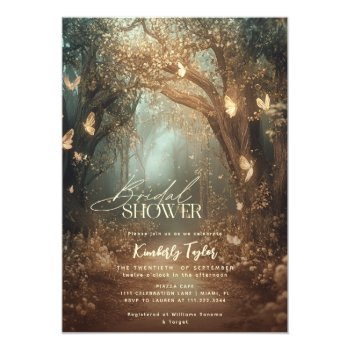 Enchanted Forest Trees Fairy Lights Front View