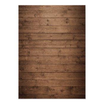 Fall In Love Bridal Shower Rustic Pumpkin Floral Invitation Front View