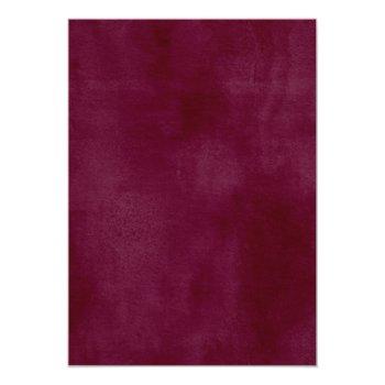 Fall In Love Burgundy Gold Couples Bridal Shower Invitation Front View
