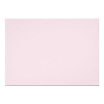 Flat Elegant Pink Tiffany White Bow Thank You Card Front View
