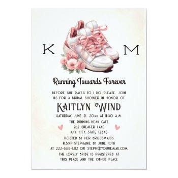 Floral And Sneakers Runner Themed Front View