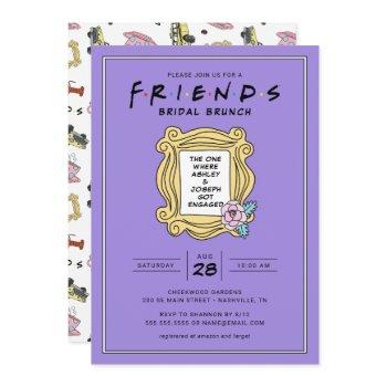 friends™ | the one with the bridal brunch invitation