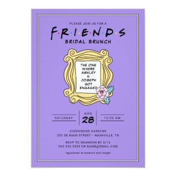 Friends™ | The One With The Bridal Brunch Invitation Front View