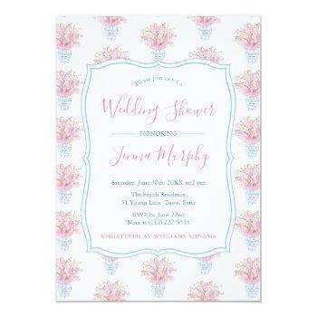 Girly Feminine Pink Floral Chintz Front View