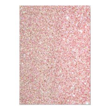 Girly Rose Gold Glitter Pink Floral Front View