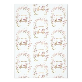 Golf Bridal Shower Bridal Par-tee Invitation Front View