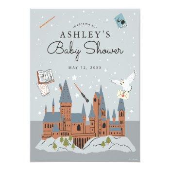 Harry Potter | Hogwarts Castle Baby Shower Poster Front View